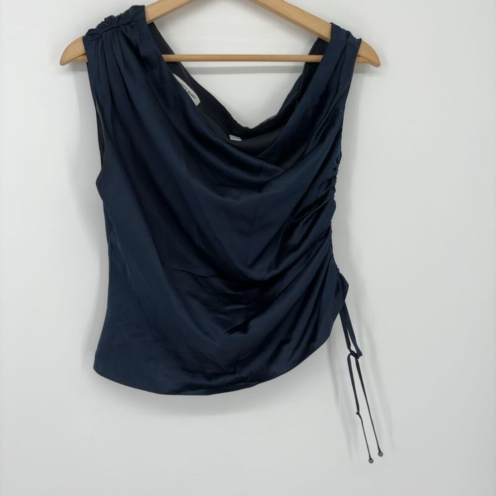 Veronica Beard Stretch Silk Satin Top